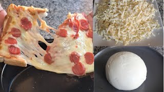 Homemade Mozzarella Cheese Recipe  2 ingredients without Rennet [upl. by Minardi]