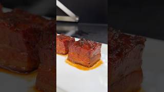 I accidentally discovered the BEST way to make pork belly burnt ends 🤯 bbqlife bbqrecipes bbq [upl. by Ahseeyt]