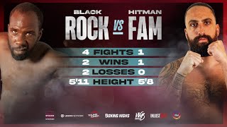 Black Rock vs Hitman Fam  Wicked N Bad 5 FULL FIGHT [upl. by Meekahs]