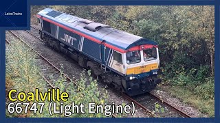 66747 working 6Z19 Coalville 29102024 [upl. by Dulcine]