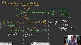 P  16  parametric differentiation  differentiation calculus  differentiation [upl. by Godding]