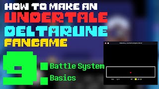 How to make an UNDERTALEDELTARUNE Fangame in Gamemaker Studio 2  Part 9 [upl. by Wait]