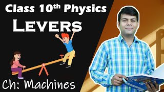 Levers  Chapter Machines  Concept  Important Ques amp Numericals  Physics Class 10th [upl. by Lever695]