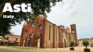 4K  Walking tour Asti  Piedmont region of Italy   Centro Commerciale Nuovo Borgo vlog outlet [upl. by Lleze]