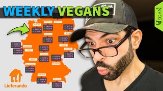 DIE LIEFERANDO VEGANUARY STATISTIK IST ATEMBERAUBEND [upl. by Ynettirb]