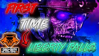 FIRT TIME PLAYING LIBERTY FALLS  BLACK OPS 6 ZOMBIES [upl. by Otreblanauj380]