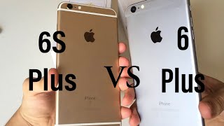 iPHONE 6S PLUS VS iPHONE 6 PLUS [upl. by Kcirrem]