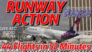 Ultimate 4K Marathon 44 Mesmerizing Flights in 52 Minutes of Plane Spotting Delight 08232023 [upl. by Ahcsim]