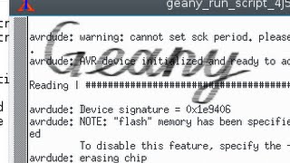 Geany  прошивка AVR под Linux  графический интерфейс [upl. by Winebaum]