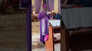 Venerable Archdeacon Charles Nguringa at AIPCK Kamirithu Limuru Parish [upl. by Narmak]