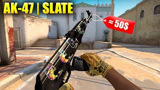 CSGO AK47 SLATE FT w 4x Holo Furia Stockholm 2021 Gameplay [upl. by Marceau]