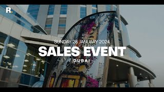 Sales Event  January 2024 at The JW Marriott Marquis Hotel Dubai [upl. by Melany]