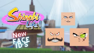 New Shindo Life Face Ids [upl. by Aititil]