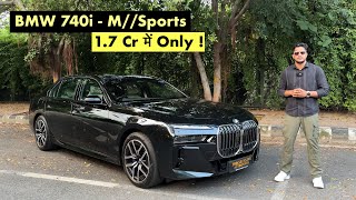 All New Bmw 740i M Sport Detailed Review Interior Features amp Performance  On Road Price [upl. by Nahtannoj754]