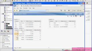 Cognos 10 Training  Advanced RS  Creating Unions  Intersect  Part 7 of 30 [upl. by Eamon211]