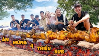 Anh Ba Phải  Ăn Mừng 4000000 Sub Ở Trong Rừng  4000000 SUB [upl. by Nwadal612]