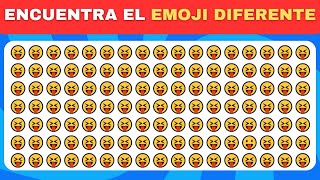 Encuentra El Emoji Diferente🔍Quiz sobre 35 Emojis🎉 [upl. by Enwahs]