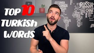 My Top 10 Favorite Turkish Words 🇹🇷 Learn Turkish With Me [upl. by Kcirred]