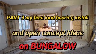 Part 3My final load bearing Install on a Bungalow [upl. by Herald163]