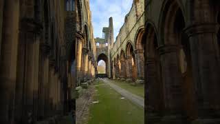 Kirkstall Abbey 🇬🇧 shorts subscribe [upl. by Ahseat]