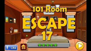 501 Free New Escape Games Part 2  101 Room Escape  Level 17 Walkthrough [upl. by Adnaluy493]