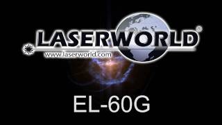 Laserworld  EL60G  Ecoline Series single color green laser [upl. by Starinsky]