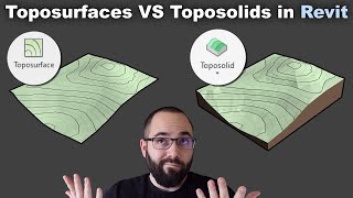 Toposurfaces VS Toposolids in Revit Tutorial [upl. by Ariahaj216]