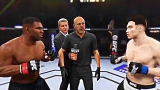 Mike Tyson vs Ryan Higa EA sports UFC 2 [upl. by Minni139]