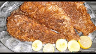 Crispy Fish Fry Masala fish fry فش فرائی Lemon fish fry [upl. by Inaj]