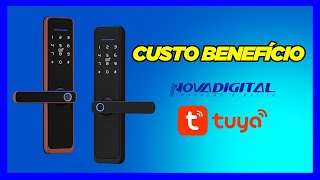 FECHADURA INTELIGENTE COM BIOMETRIA  TUYA NOVADIGITAL [upl. by Obadiah136]