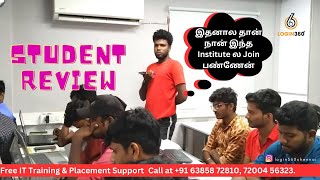 Student Review for Login360  Skill Enabled Placement Support amp Project Support login360 itjobs [upl. by Alikam]