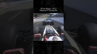 Kimi vs Schumacher Kimi got balls of titanium f1 f12024 [upl. by Ojadnama]