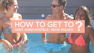 How to get to Sant Jordi Hostel Rock Palace [upl. by Billie]