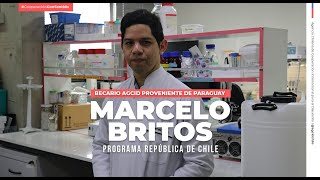 Marcelo Britos Becario AGCID proveniente de Paraguay [upl. by Ecinaej]