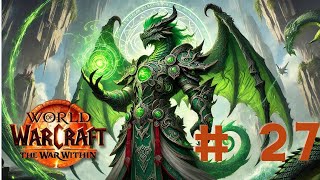 World of Warcraft Preservation Evoker Healer Dungeon Leveling 27 Timewalking Dead Mines [upl. by Eitirahc]