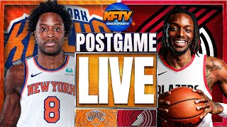 New York Knicks vs Portland Trailblazers Post Game Show EP 464 Highlights Analysis Live Callers [upl. by Iem272]