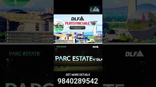 DLF  PLOTS FOR SALE IN CHENNAI  Land for sale in Siruseri  SIPCOT IT Park Chennai Trending Reels [upl. by Moira]