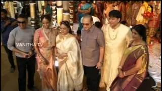 Super Star Krishna attends Manchu Manoj and Pranithi Reddy Wedding [upl. by Agon980]