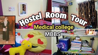 Medical College Hostel Room Tour Room Tour vlog Mbbs Hostel Reality Medico Sania Nouman JLNMCH [upl. by Omor]