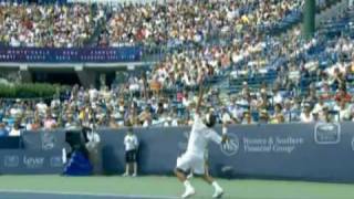 Roger Federer  Super Slow Motion Serve [upl. by Aitat]