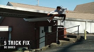 5 Trick Fix DC Shoes  TransWorld SKATEboarding [upl. by Neelram430]