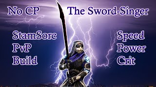 Stamina Sorcerer PvP Build  The SwordSinger  ESO Deadlands [upl. by Ardnaed]