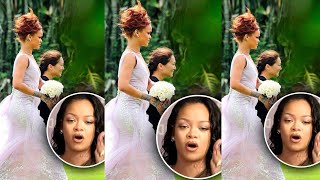 Rihanna Reveals She Secretly Got Married to Asap Rocky 😳 [upl. by Aiel]