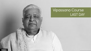 10 Day Vipassana Course  Last Day English [upl. by Nahem]