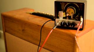 Vibratone Subminiature tubes amplifier [upl. by Airdnaz]