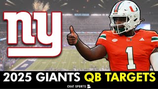 New York Giants 2025 QB Targets [upl. by Ben]