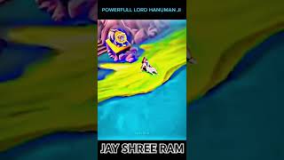 POWER OF HANUMAN JI 🙏😍🥰👿jayshreeram 🚩🚩hindudeity 👿👿 [upl. by Johanna]