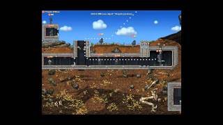 Lets Play  Cortex Command Part 17 Skirmish Defence [upl. by Ahsil567]