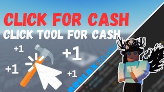 Roblox Studio Click For Cash Tool WITH DATASTORE [upl. by Rola]