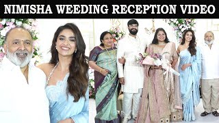 Nimisha Wedding Reception Video FILM FLICK TV [upl. by Rexferd]